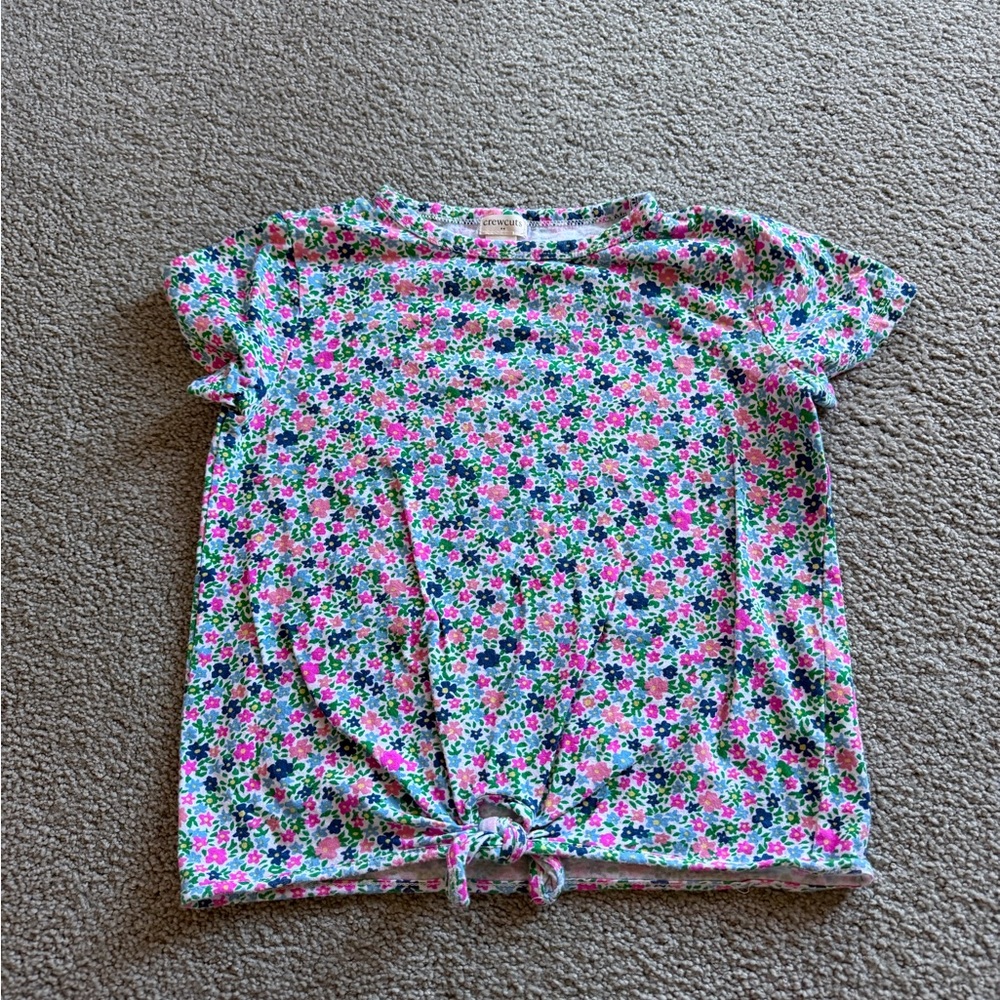 J Crew Girls Mixed Short Sleeve Tee Lot - Pastel & Stripes, Size 10 - Picture 11 of 11